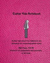 Guitar Tab Notebook: Guitar tabs (short for tablature) are intended for composing guitar music, Perfect for songwriters and musicians of al