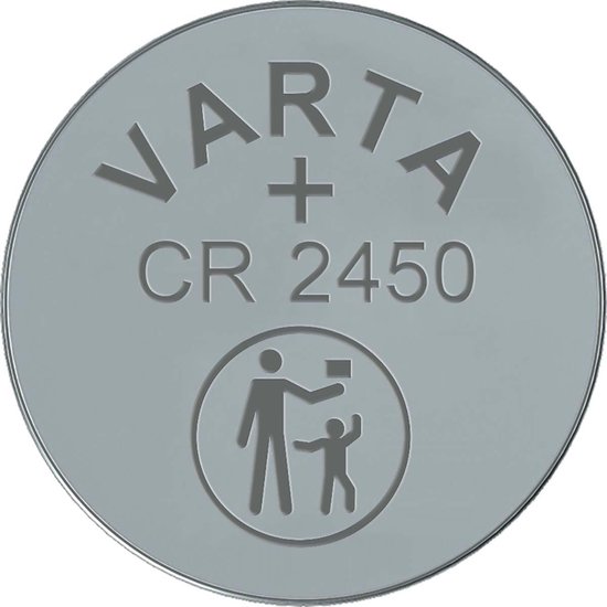 Varta CR2450 Lithium knoopcel-batterij / 1 stuk | bol.com