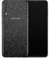 Samsung Galaxy A70 Skin Camo Zwart -3M WRAP