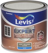 Levis Expert Bois Laqué Extérieur, Satiné, Pierre Bleue, 0.5L