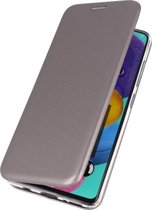 Bestcases Hoesje Slim Folio Telefoonhoesje Samsung Galaxy A51 - Grijs