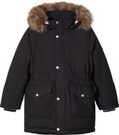 NAME IT KIDSNKFMIBIS PARKA JACKET PBBlack128