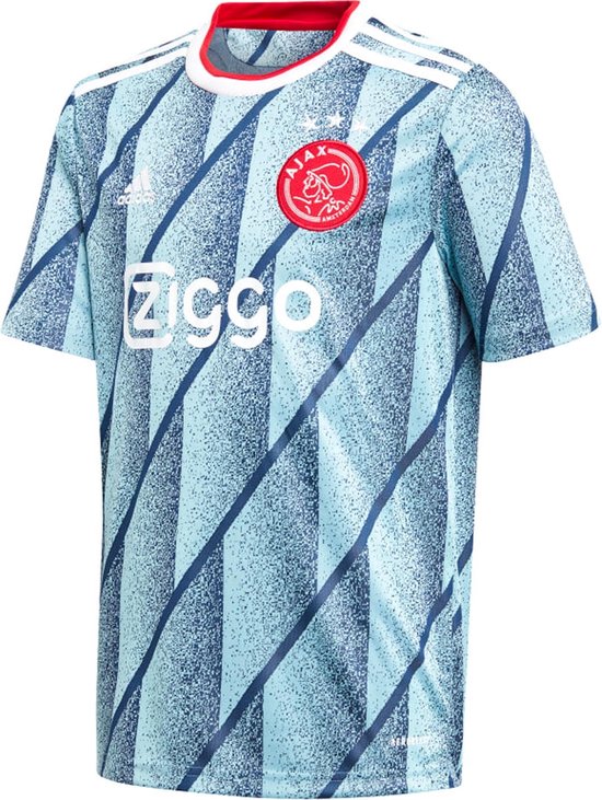 adidas Ajax Uitshirt 2020-2021 Kinderen - IJsblauw - Maat 128 | bol.com