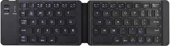 Universeel Bluetooth Toetsenbord – Opvouwbaar Bluetooth Keyboard – Zwart