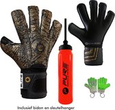 Elite – Aztlan 20 - Keepershandschoenen - inclusief Keepersbidon & Elite Andalucia sleutelhanger - maat 10 - voetbal keepershandschoenen - keepershandschoen - Goalkeeper handschoen