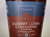 Terranova Bilberry lutein & astaxanthin complex Inhoud:	100 capsules