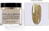 Born Pretty Acrylic & Dipping 3 in 1 Polymer Colour powder|Cuckoo Lsament |ADP28| Dipping - Carving - Extension|Nagel poeder