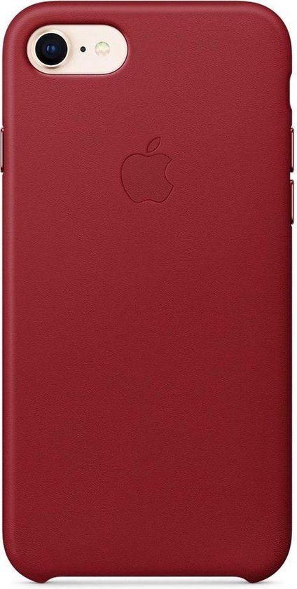 Terugspoelen Stal George Bernard Apple Leren Hoesje voor iPhone 7/8/SE(2020) - PRODUCT RED | bol.com