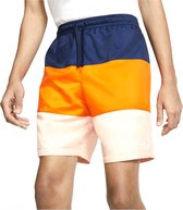 Nike Sportbroek - Maat M  - Mannen - navy,oranje