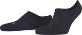 FALKE Keep Warm anatomische pluche zool Merino Wol Unisex Invisible sneakersokken blauw - Maat 42-43