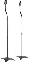 Universele Luidspreker Standaard - Speaker Box  Vloer Stand Ophang Beugel Steun Statief - Telescopische Vloerstandaard Ophangstysteem - In Hoogte Verstelbaar 68-110 CM - Set Van 2