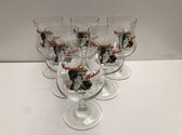 Speciaalbierglas bokaal 'd'n bieroloog', set van 6x30cl