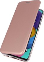Bestcases Hoesje Slim Folio Telefoonhoesje Samsung Galaxy A71 - Roze