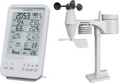 Bresser Weerstation - 5-in-1 - Incl. Weersvoorspelling en Barometer - Wit