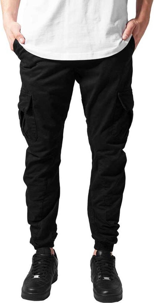 Urban Classics Cargo Jogging Heren Cargobroek – M Zwart