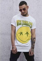 Urban Classics Heren Tshirt -S- Wiz Khalifa 6th Grade Notebook Wit