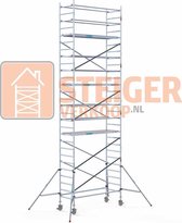 Rolsteiger Standaard 90x250 9,2m werkhoogte carbon vloer