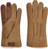 UGG Contrast Sheepskin Tech Heren Handschoenen - Chestnut - Maat L