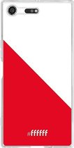 Sony Xperia XZ Premium Hoesje Transparant TPU Case - FC Utrecht #ffffff