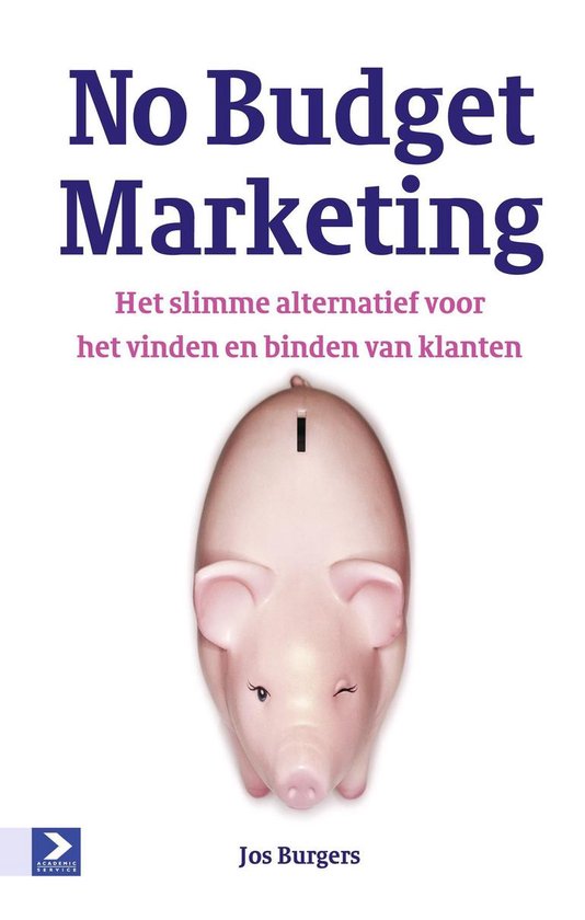 Cover van het boek 'No Budget Marketing' van J. Burgers