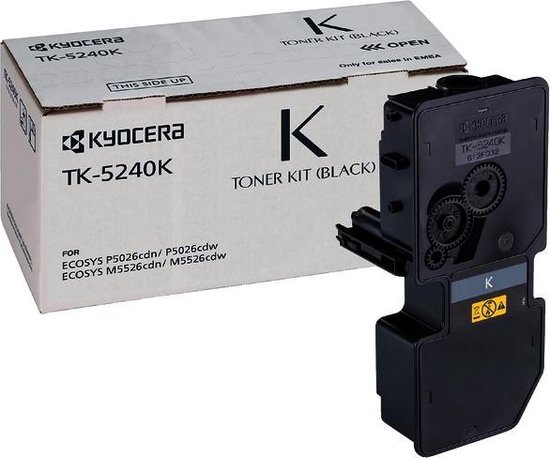 KYOCERA TK-5240K Kit de toner noir pour 4000 pages ISO / IEC 19798 | bol.com