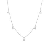 Ketting Munt | Muntjes | Dames ketting | 925 sterling zilver