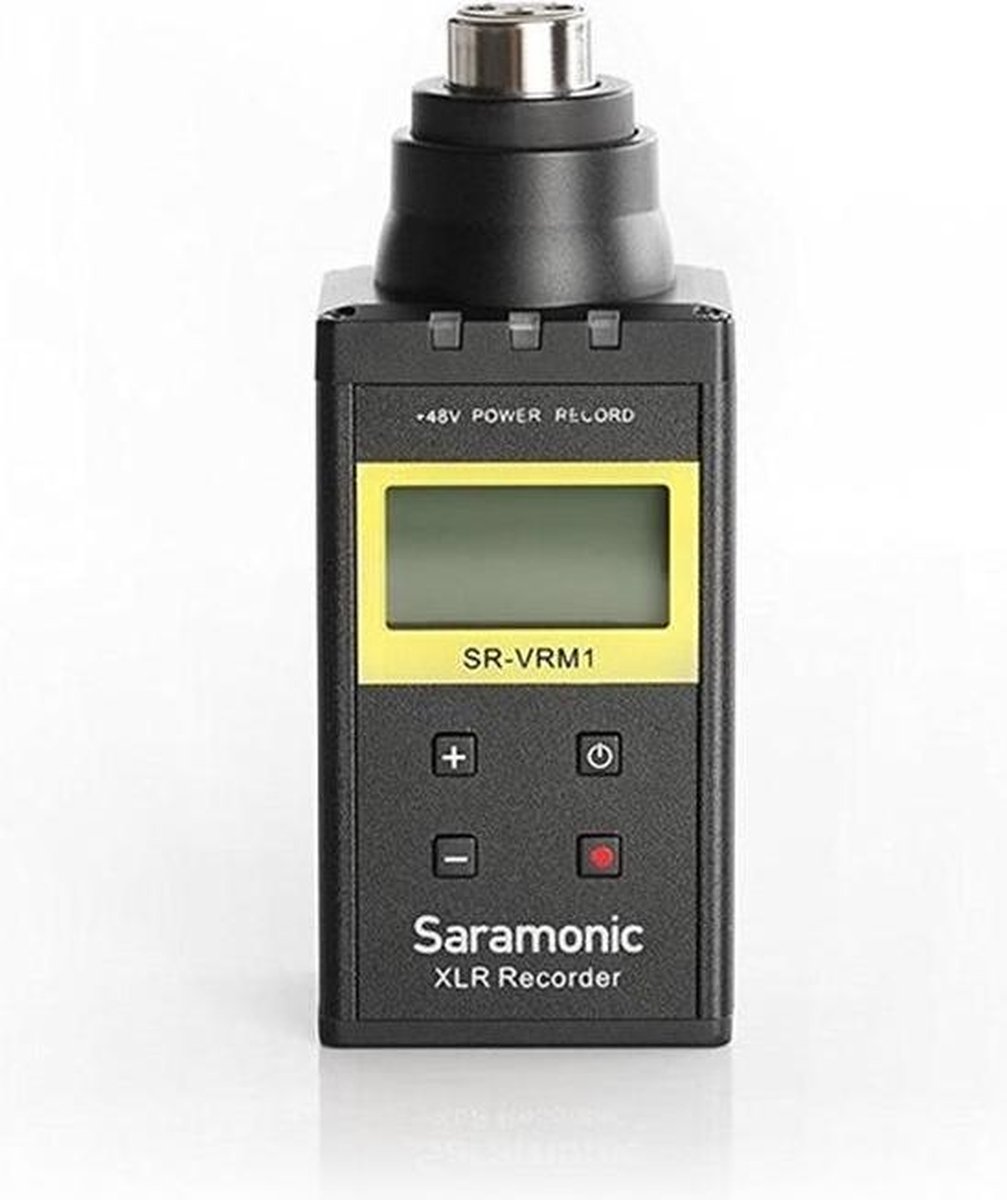 Saramonic SRVRM1 XLR Audio Recorder met 48v bol