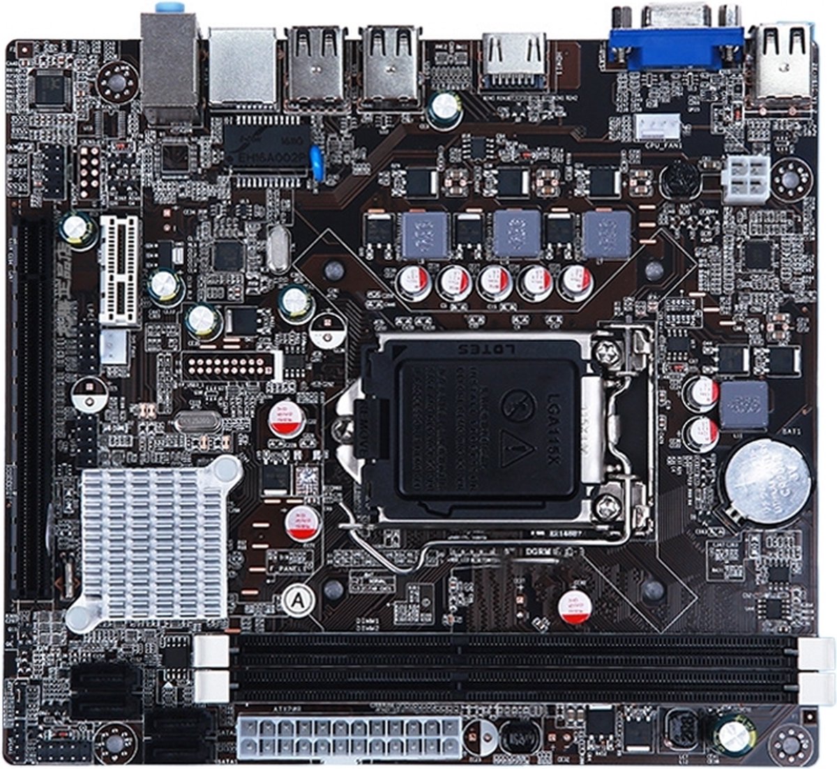 La carte mère Intel H61 DDR3 1155 broches prend en charge les processeurs  i5 / i3... | bol.com