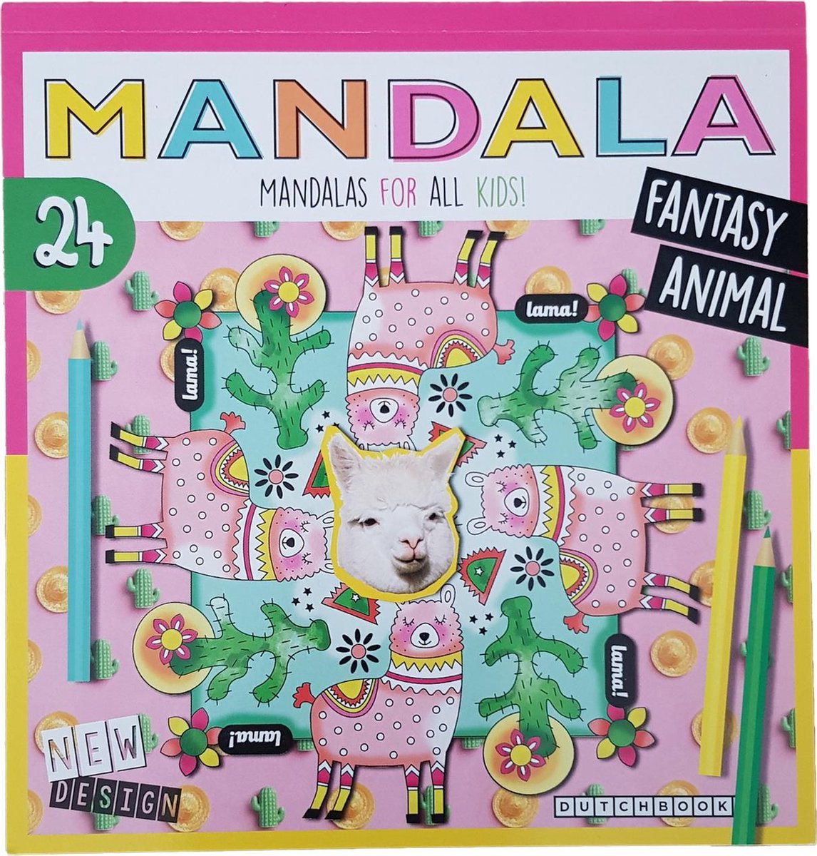 Mandala kleurboek "Fantasy Animal"