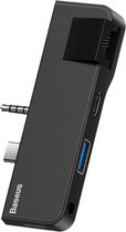 Baseus multifunctionele HUB voor Surface Go, USB / Type-C + 3,5 mm-interface + USB3.0 + Ethernet-kabelinterface