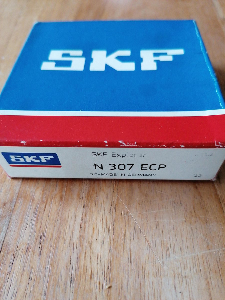 Lager SKF N307 ECP  eenrijige cilinderrollager Inwendige diam.: 35 mm Uitwendige diam.: 80 mm Breedte: 21 mm