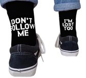 Fun sokken Do not Follow me / Lost too (30199)