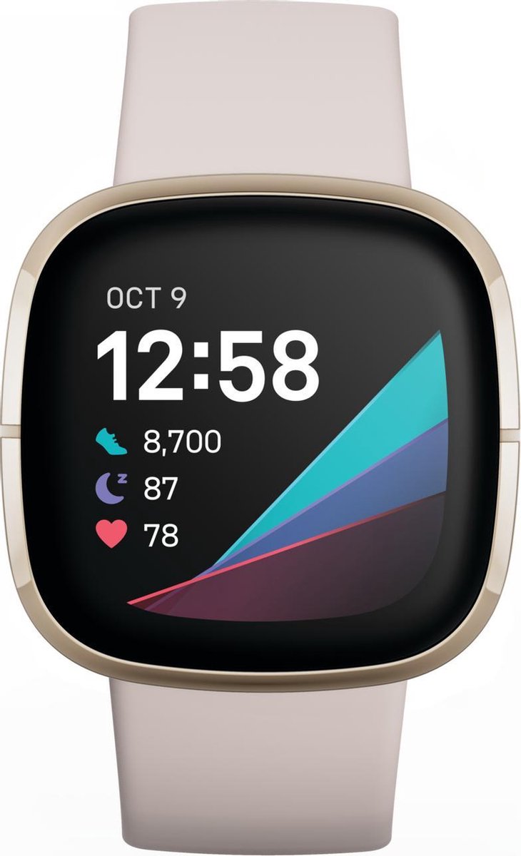 Fitbit Sense - Smartwatch - Wit - Fitbit
