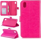 Huawei Y5 2019 hoesje book case roze