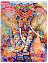 Diamond Painting Olifant 20x30 cm