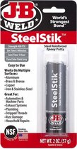 JB-weld Steelstik, met staal toegevoegde epoxy putty (klei), voor extreme metaal reparaties