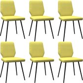 Eetkamerstoelen set 6 stuks  (Incl LW anti kras viltjes) - Eetkamer stoelen - Extra stoelen voor huiskamer - Dineerstoelen – Tafelstoelen