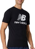 New Balance T-shirt - Mannen - zwart-wit