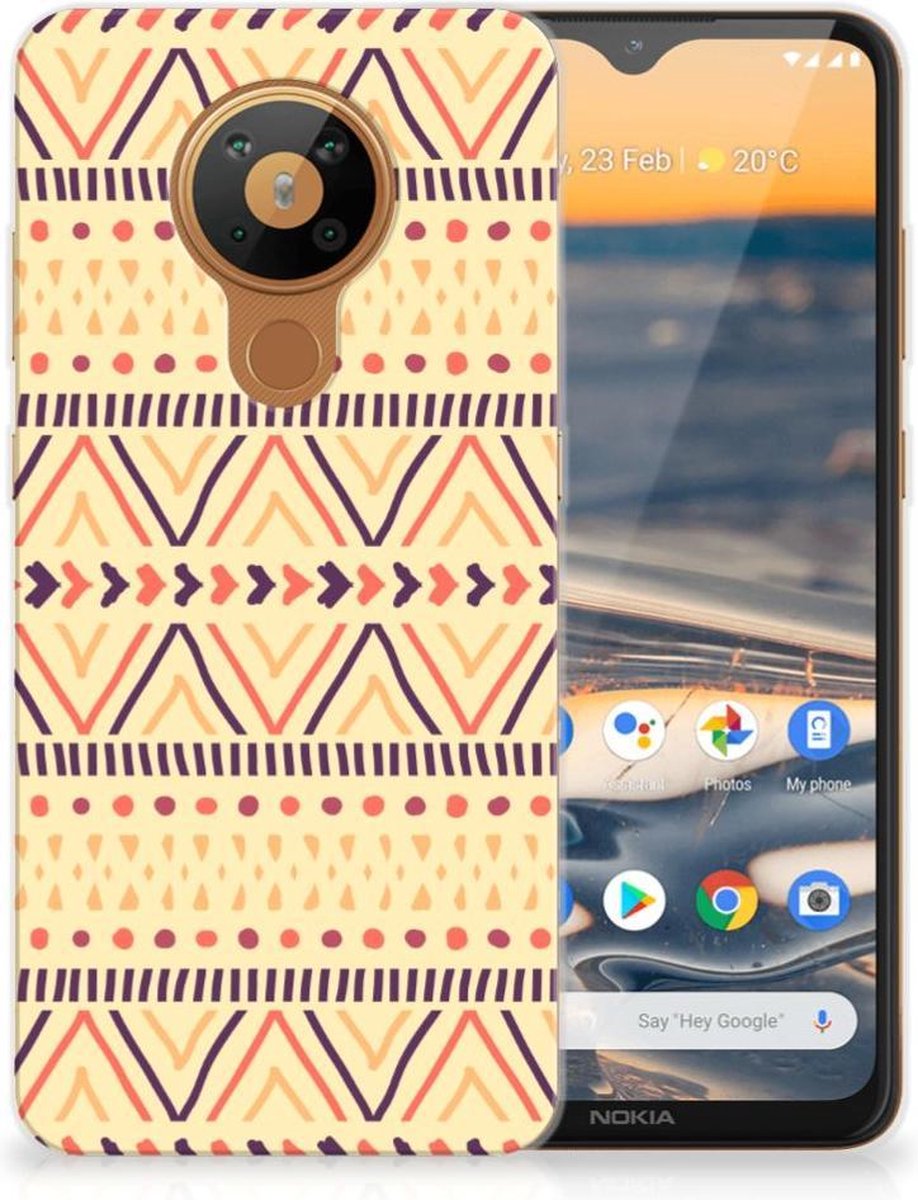 Nokia 5.3 TPU bumper Aztec Yellow