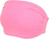 Haut bandeau Urban Classics - S- Neon Bandeau Pink