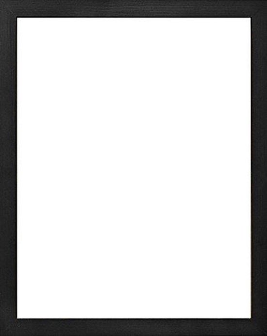 Home Decoration fotolijst Misano 45,8 x 61 cm wildeiken met spiegelvrij acrylglas 1 mm in hoekige bouwhuisstijl met kleurkeuze
