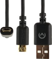 Mobilize USB-A naar Micro USB Kabel 1 Meter - Zwart