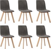 Eetkamerstoelen set 6 stuks (Incl LW anti kras viltjes) - Eetkamer stoelen - Extra stoelen voor huiskamer - Dineerstoelen – Tafelstoelen