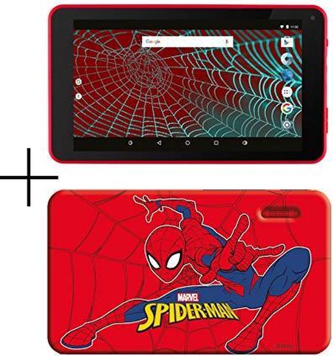 Lexibook 7 pouce Spider Man Pochette en silicone pour Tablette