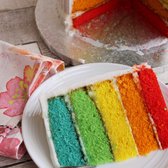 Cake Décor Rainbow Cake Colours - Regenboogtaart kleuren kit - 5 kleuren