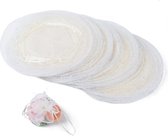 Organza Zak 50 Stuk Vannile kleur 33 cm