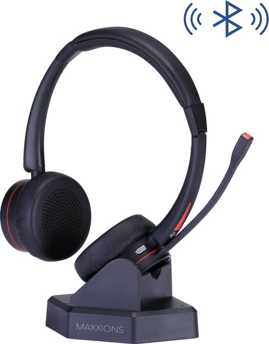 bol.com | Maxxions Draadloze Bluetooth On-Ear Koptelefoon Headset met  microfoon - Handsfree -...