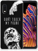 Back Case TPU Siliconen Hoesje Geschikt voor Samsung Xcover Pro Smartphone hoesje Super als Cadeautjes Hem Zombie
