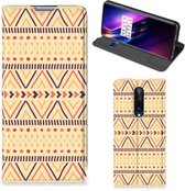 GSM Hoesje OnePlus 8 Wallet Bookcase Aztec Yellow