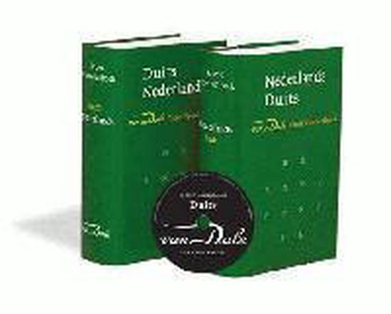 Cover van het boek 'Van Dale groot woordenboek Duits + CD-ROM'